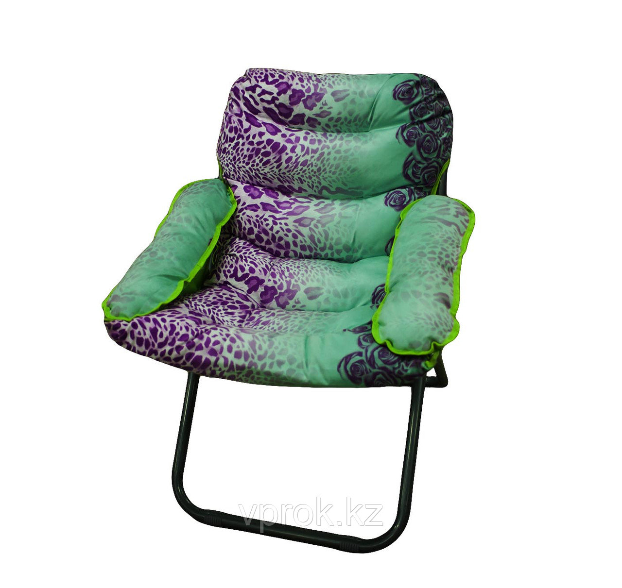 Кресло, 73 * 97 см, фиолетово-зеленый - фото 1 - id-p29132256