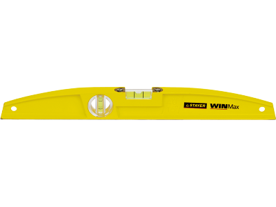 Уровень STAYER "PROFI" WINMax литой усиленный, 2 цельные противоудар ампулы, 60 см
