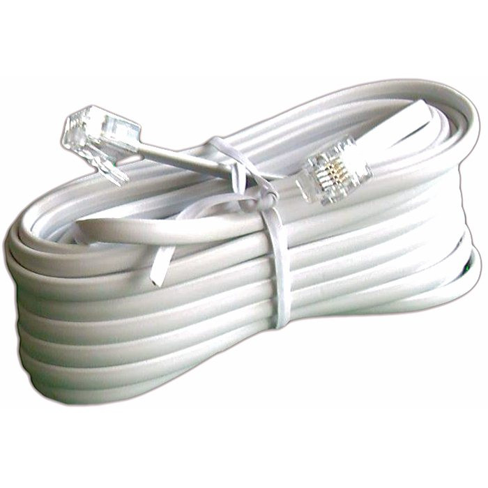 Кабель телефонный 10 м