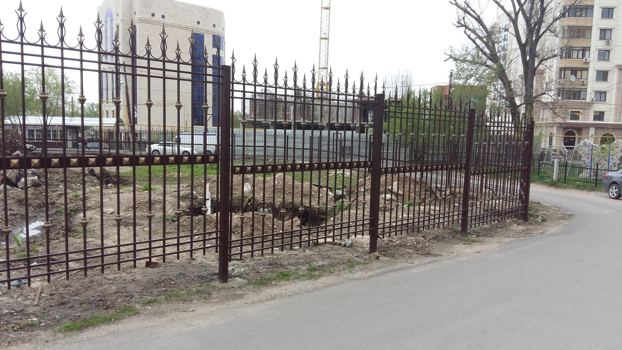 Забор на заказ из металла - фото 1 - id-p29290522