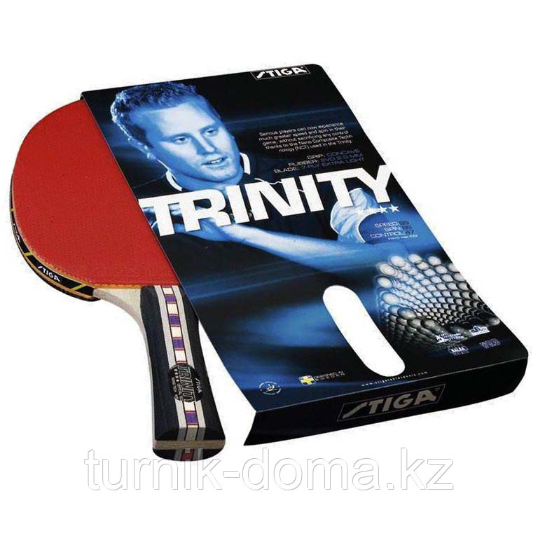 Ракетка для настольного тенниса STIGA TRINITY 4*