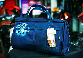 Женская сумка-саквояж "Happypeople" (синяя)