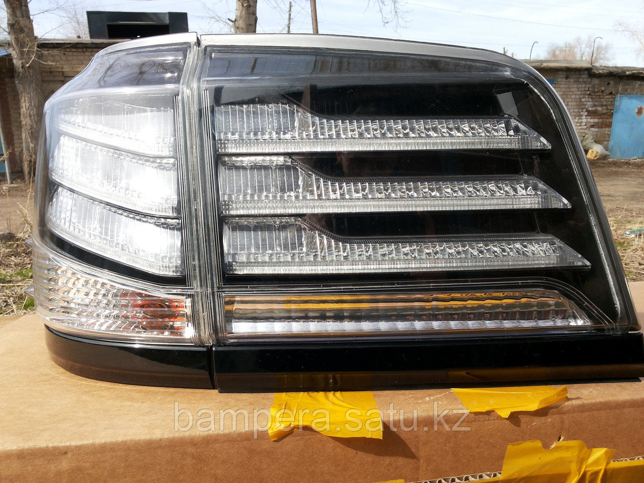 Задние фонари "Supercharger" для Lexus LX570 - фото 4 - id-p10787011