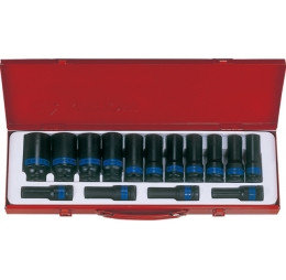 Набор ударных головок 1/2" KING TONY 4415MP03 1/2", 15 предметов