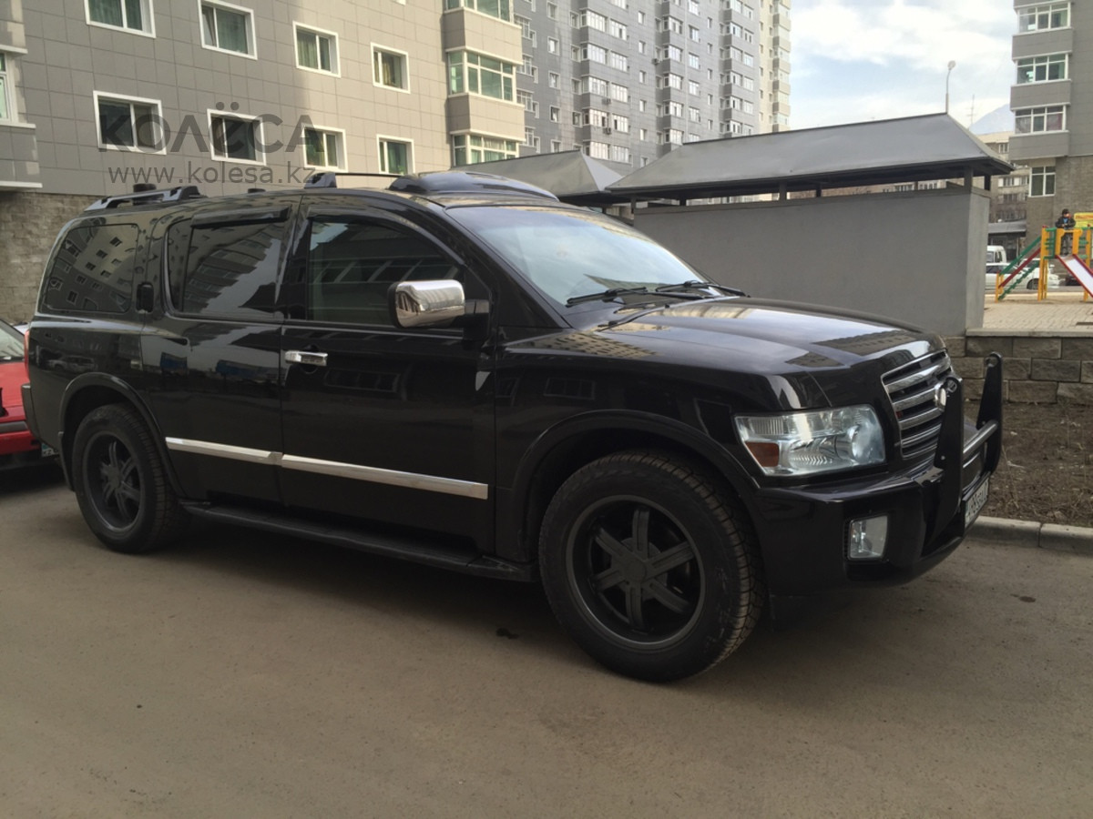 Ветровики ( дефлекторы окон ) Infiniti QX56 2004-2009 - фото 3 - id-p28783880