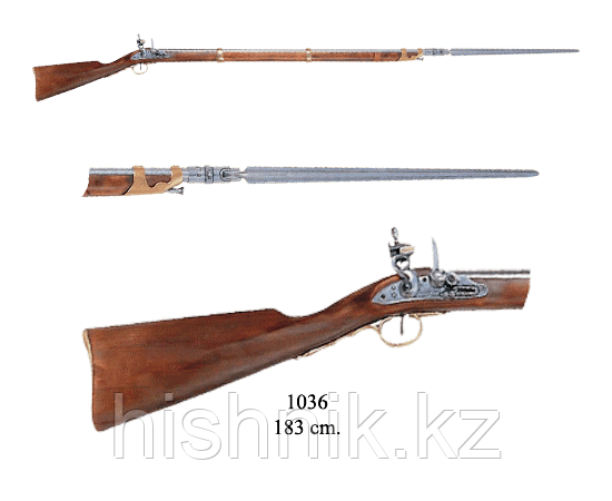 Французская винтовка со штыком, 1806 г