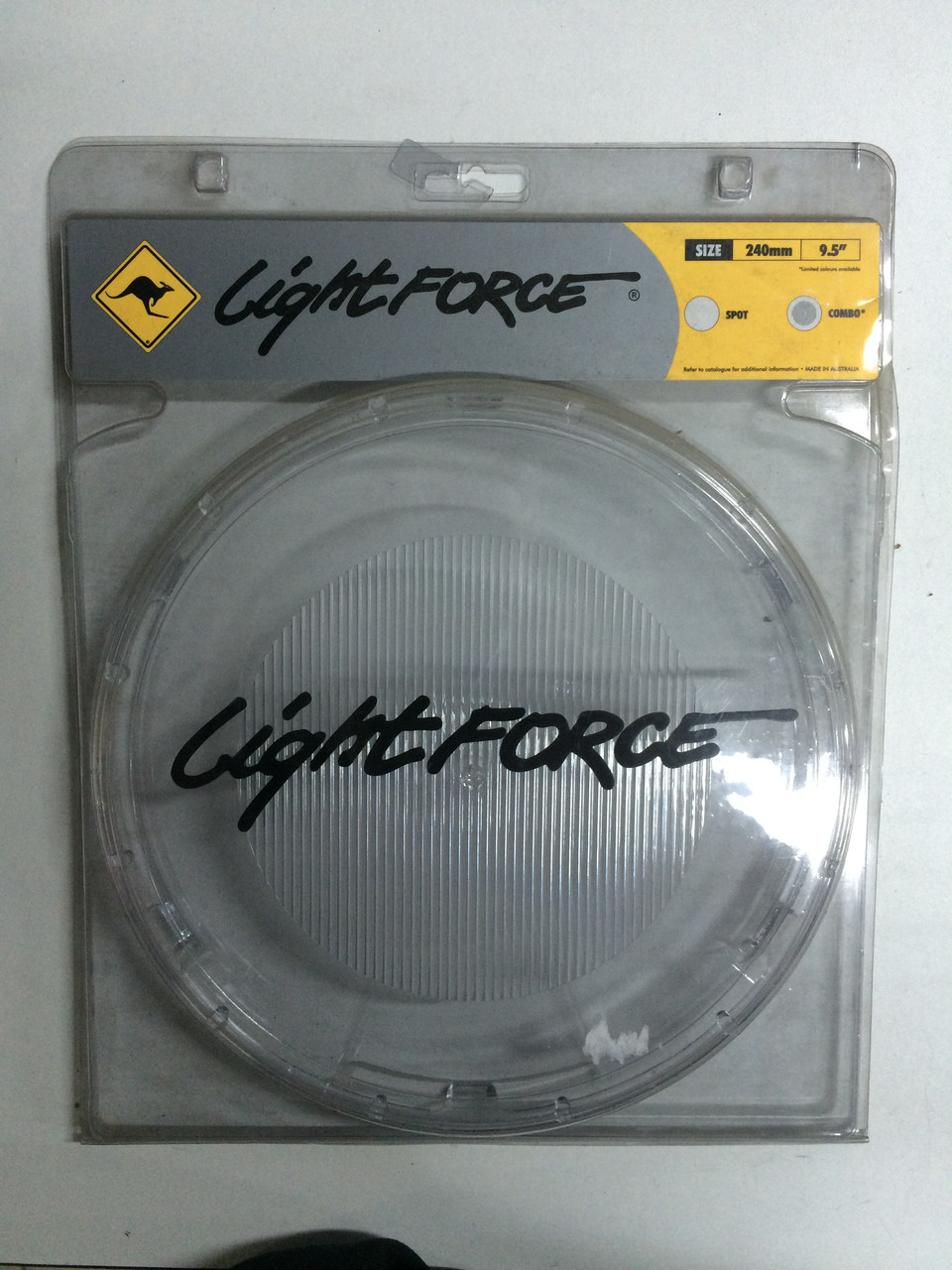 Фильтр бесцветный на фару Lightforce blitz combo 240