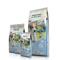 Сухой корм для щенков любых пород до 4-х мес, а также для собак мелких пород до 12 мес. Bewi-Dog Puppy