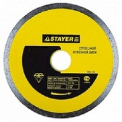 (3663-110) Круг отрезной алмазный STAYER"TURBO+"сегментир.,сухая и влажная резка,для УШМ,22,2х110мм