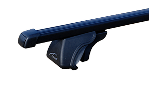 Багажная система "LUX" КЛАССИК с дугами 1,3м прямоугольными в пластике для а/м с рейлингами