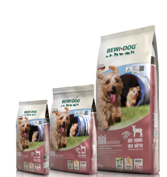 Сухой корм для собак мелких и средних пород с чувствительным пищеварением Bewi-Dog mini sensitive (ягненок)