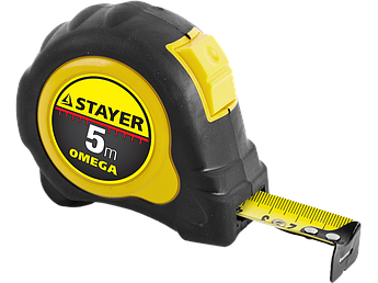 Рулетка 5м*19мм STAYER MASTER OMEGA 3402-05-19_z02