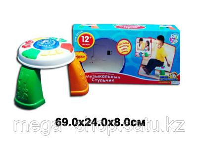 Музыкальный световой стульчик joy toy