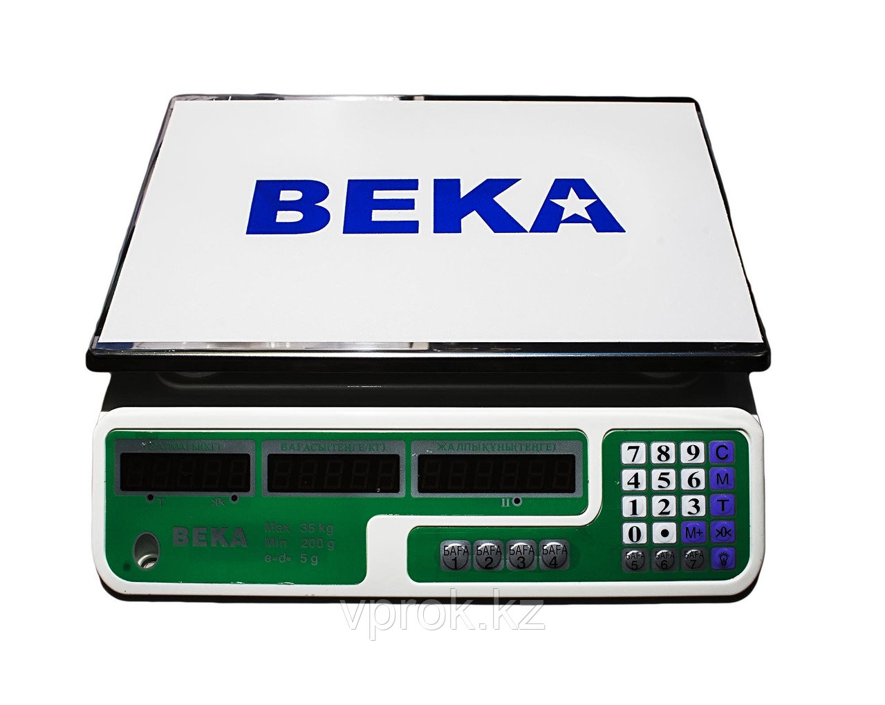Настольные торговые электронные весы "BEKA", 35 кг - фото 1 - id-p29823769