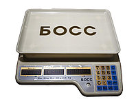 Настольные торговые электронные весы "БОСС", 30 кг