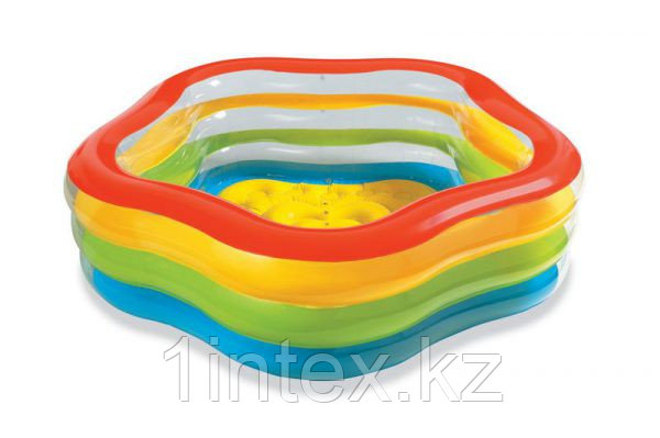 Детский надувной бассейн Intex "Краски лета" Summer Colors Pool