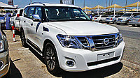 Полный комплект штатного рестайлинга (пластик) для Nissan Patrol Y62