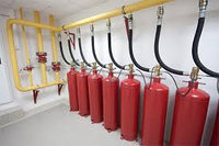 Обслуживание систем газового пожаротушения