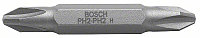 Бита двухсторонняя 45мм PH2 PZ2 BOSCH 2607001743