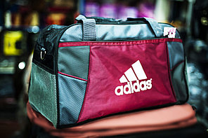 Спортивная дорожная сумка "ADIDAS", большая 50х24х30см, (серая)