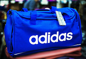 Спортивная дорожная сумка "ADIDAS", средняя 49х23х28см (синяя)
