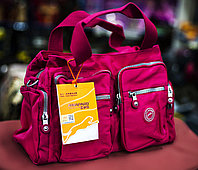 Дорожная сумка "Asiapard", 37х16х20см (розовая)