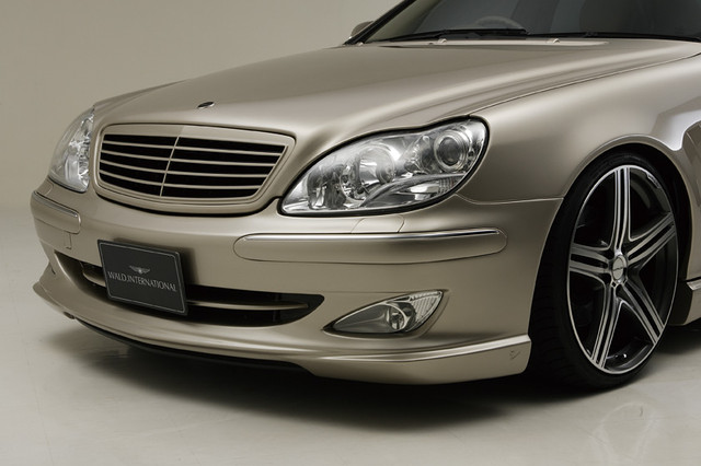 Оригинальный обвес WALD Executive Line W221 Look на Mercedes-Benz S-class W220 - фото 6 - id-p1709731