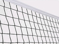 Сетка волейбольная, нить D=2,5 мм, стальной трос D=3 мм
