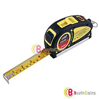 Лазерный уровень с рулеткой 5,5 м.