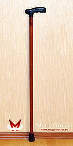 Деревянная трость с пластиковой ручкой (75, 80, 85, 90, 95 см)
