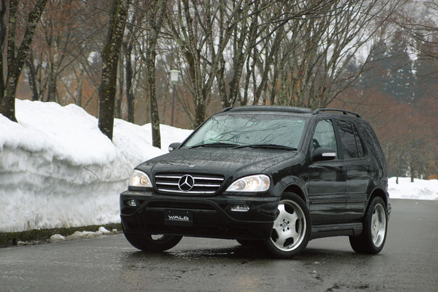 Оригинальный обвес WALD на Mercedes-Benz ML-class W163, фото 1