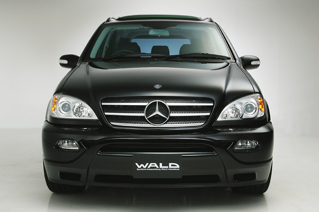 Оригинальный обвес WALD на Mercedes-Benz ML-class W163 - фото 6 - id-p1712542