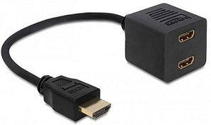 Кабель-сплиттер HDMI "папа" - 2 HDMI "мама"
