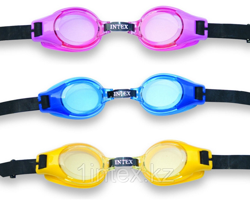 Очки для плаванья детские Intex Junior Goggles, 3-8 лет 55601 - фото 1 - id-p30340412
