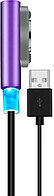 Магнитный USB-кабель для Sony Xperia (фиолетовый)