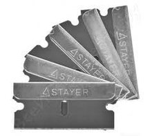 Лезвия STAYER "MASTER" сменные для скребков арт. 0853, 08533, 08535, тип Н01, 40мм, 5шт