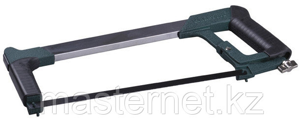 Ножовка по металлу KRAFTOOL "PRO-Kraft", 185 кг рычажное натяжение,обрезиненные рукотяки, биметаллическое