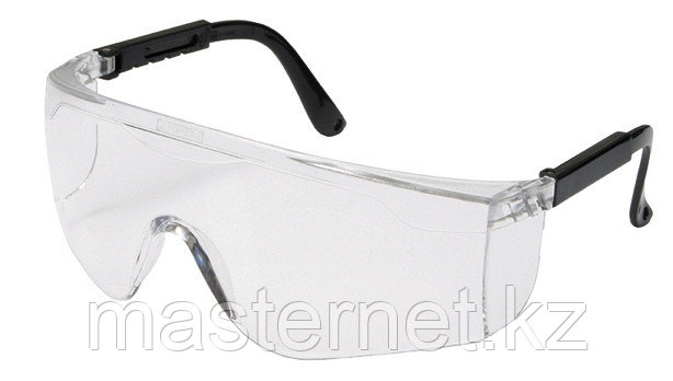 Очки STAYER защитные с регулируемыми по длине дужками, поликарбонатные прозрачные линзы - фото 1 - id-p30350179