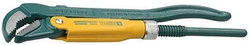 Ключ KRAFTOOL трубный, рычажный, тип "PANZER-V", изогнутые губки, цельнокованный, Cr-V сталь, 1/2"/250мм