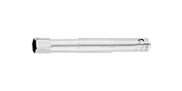 Ключ свечной ЗУБР "МАСТЕР" трубчатый, торцовый с резинкой, 280мм, 21мм