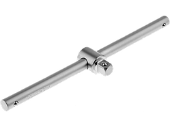 Вороток ЗУБР "МАСТЕР" T-образный для торцовых головок (1/2"), Cr-V, хроматированное покрытие, 250мм