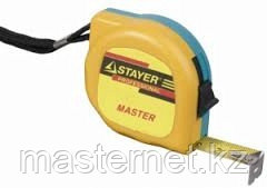 Рулетка STAYER "МASTER" "MaxTape", пластиковый корпус, 2м/16мм