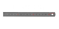 Линейка ЗУБР "ЭКСПЕРТ" нержавеющая, двусторонняя, непрерывная шкала 1/2мм / 1мм, двухцветная, длина 0,3м,