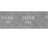 Шлифовальная сетка DEXX абразивная, водостойкая Р 60, 105х280мм, 3 листа - фото 1 - id-p30353864
