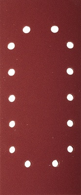 Лист шлифовальный ЗУБР "МАСТЕР" универсальный на зажимах, 14 отверстий по периметру, для ПШМ, Р120, 115х280мм, - фото 1 - id-p30353970