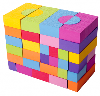Игровой набор 68 блоков - фото 1 - id-p30363630
