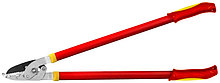 Сучкорез GRINDA с упорной наковальней, стальные ручки, макс. диам. реза - 35мм, 750мм