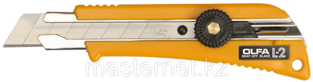 Нож OLFA с выдвижным лезвием эргономичный с резиновыми накладками, 18мм - фото 1 - id-p30357402
