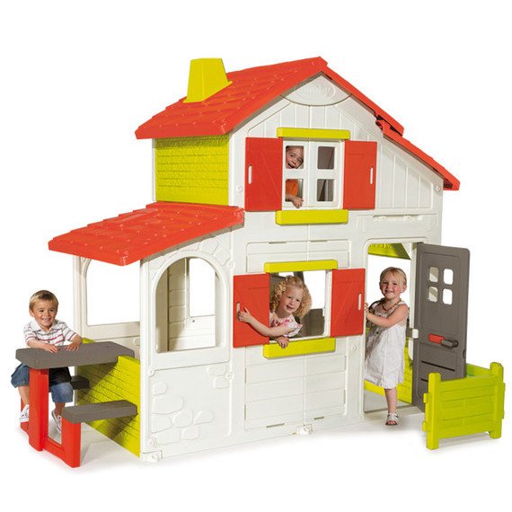 Детский игровой домик двух этажный Smoby