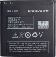 Заводской аккумулятор для Lenovo A520 (BL-194, 1500mAh)